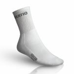 Polofroté ponožky s aktívnym striebrom vysoké Gultio - biele