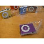 Mini MP3 přehrávač - fialový