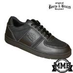 Kožené boty Boots & Braces Sneaker - černé