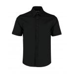 Barmanská košile Bargear s krátkým rukávem - černá