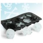 Hororové ľadové kocky - čierne