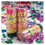 Vystreľovacie konfety Party Popper - farebné