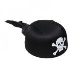 Pirátska čiapka - čierna