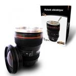 Hrnček objektív Lens cup - čierny