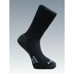 Ponožky so striebrom Batac Operator Merino - čierne