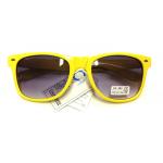 Retro brýle Wayfarer - žluté