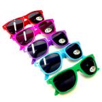 Retro brýle Wayfarer dětské - fialové