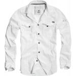 Košeľa Brandit SlimFit Shirt - biela