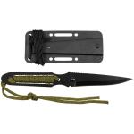 Nůž Action II - černý-olivový