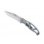 Nůž Gerber Mini Paraframe s hladkým ostřím - stříbrný (18+)