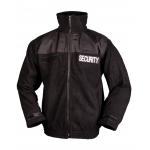 Bunda Mil-Tec Security Fleece - čierna