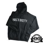 Mikina MMB Security s kapucňou - čierna