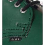 Topánky Steel 3-dierkové - zelené