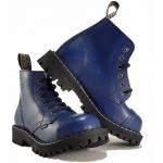 Topánky Steel 6-dierkové - modré
