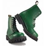 Topánky Steel 8-dierkové - zelené
