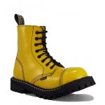 Topánky Steel 8-dierkové - žlté