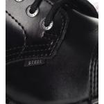 Topánky Steel 8-dierkové - čierne