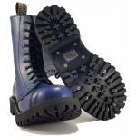 Topánky Steel 10-dierkové - modré