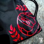 Batoh PGwear Weekend Sackpack - černý-červený