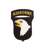 Nášivka US Airborne 101st Division AB - černá