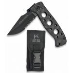 Nůž K25 Tactica - černý (18+)