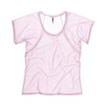 Tričko Bella+Canvas Flowy - růžové