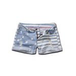 Kraťasy Brandit Denim Hotpants Stars&Stripes - modré