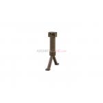 Bipod Battle Axe Tactical Bipod Grip 16-22 cm - coyote