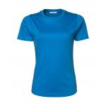 Tričko dámske Tee Jays Interlock - modré