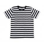 Pruhované tričko Mantis Lines - čierne-biele