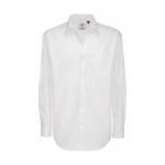 Košile pánská B&C Sharp Twill s dlouhým rukávem - bílá