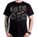 Tričko Black Heart Classic Cafe Racer - černé