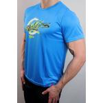 Tričko s krátkým rukávom Haven Navaho - modré-zelené