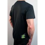 Tričko s krátkým rukávom Haven Navaho - čierne-zelené