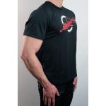 Tričko s krátkým rukávom Haven Navaho - čierne-červené