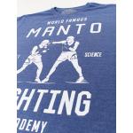 Tričko Manto Academy - modré