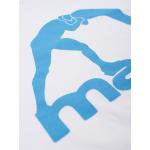 Tričko Manto Logo Vibe - biele-svetlo modré