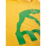 Tričko Manto Logo Vibe - žluté-zelené
