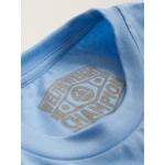 Tričko Manto Logo Vibe - světle modré-navy