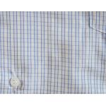 Košile s dlouhým rukávem Lavecchia Classic - bílá-modrá