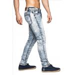 Nohavice džínsové Jeansnet 3008 - modré