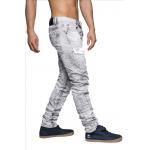 Nohavice džínsové Jeansnet 7132 - sivé