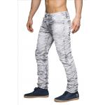 Kalhoty džínové Jeansnet 7132 - šedé