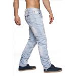Nohavice džínsové Jeansnet 7137 - svetlo modré