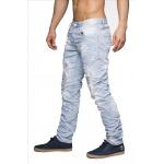 Nohavice džínsové Jeansnet 7137 - svetlo modré