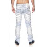 Nohavice džínsové Jeansnet 7139 - sivé