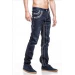 Nohavice džínsové Jeansnet 8302 - modré