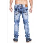 Nohavice džínsové Jeansnet 2150 - modré
