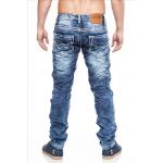 Nohavice džínsové Jeansnet 2208 - modré