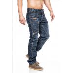 Nohavice džínsové Jeansnet 1002 - modré